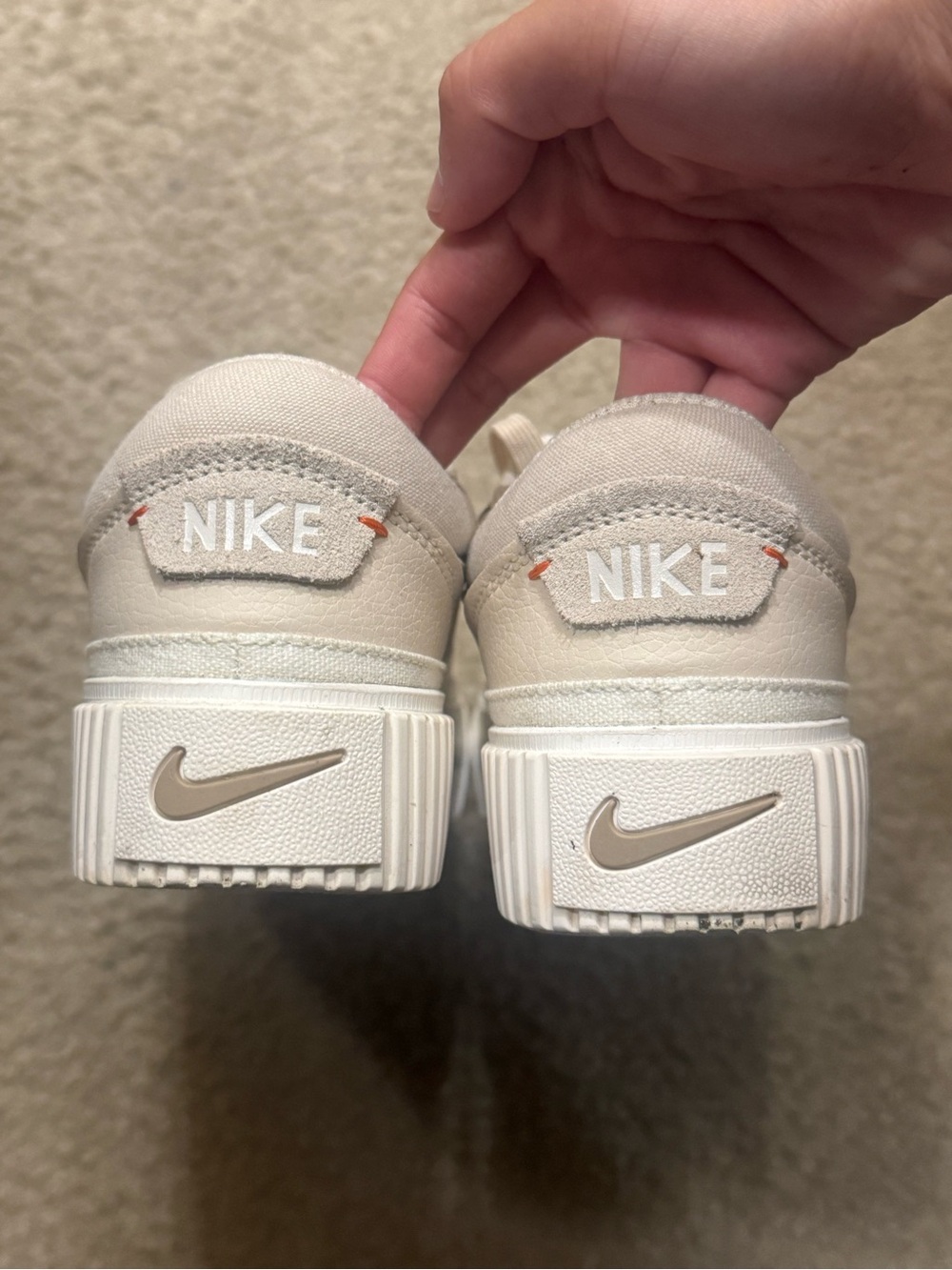 Nike Court Legacy Lift Shoes in Beige (Women’s Size 6.5) - Picture 8 of 11